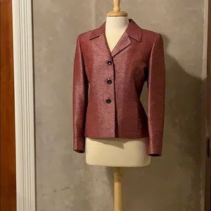 Kasper Three-Button Blazer